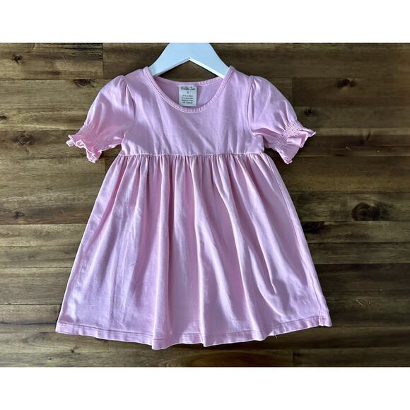Matilda Jane Vintage Almost Summer Anna Scott Lap Pink Knit Short Sleeve Dress 4 - Picture 2 of 8